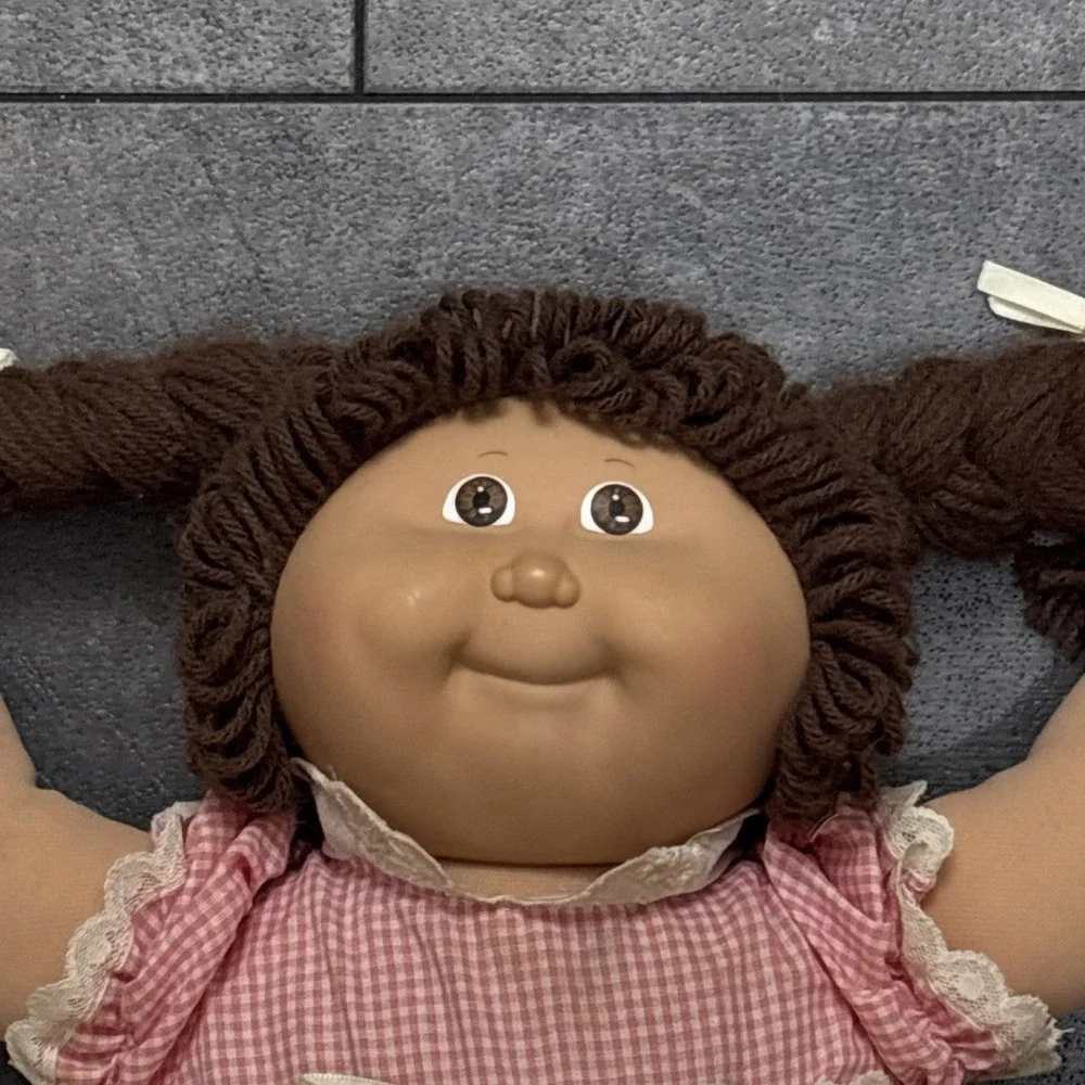 Cabbage Patch Kids dress leg
